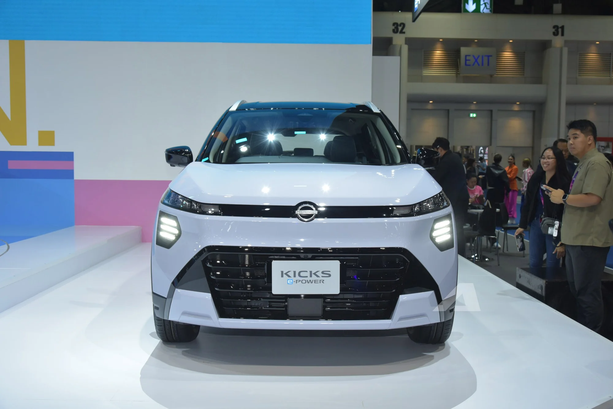 Nissan Kicks 2026, e-POWER hybrid, B-segment SUV, 12.3 inch infotainment, Thai car market, Nissan Thailand, hybrid crossover, ProPILOT driver assist 21