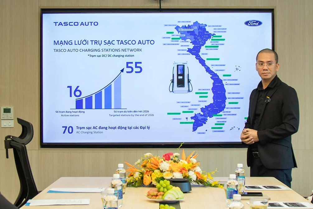 EV charging Vietnam, Ford Mustang Mach-E Vietnam, Tasco Auto, Zeekr Vietnam, electric vehicle infrastructure, Vietnam EV market, Lynk & Co Vietnam 2