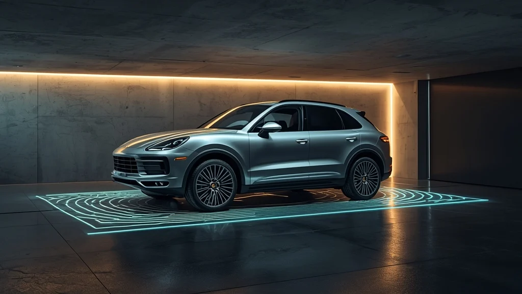 Porsche wireless charging, Cayenne Electric, EV induction charging, luxury EV home charging, Porsche Cayenne EV cost, electric vehicle technology 1