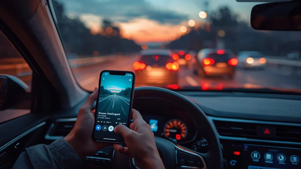 distracted driving, TikTok while driving, road safety US, NHTSA statistics, smartphone distraction, teen driving risks, infotainment system safety 1