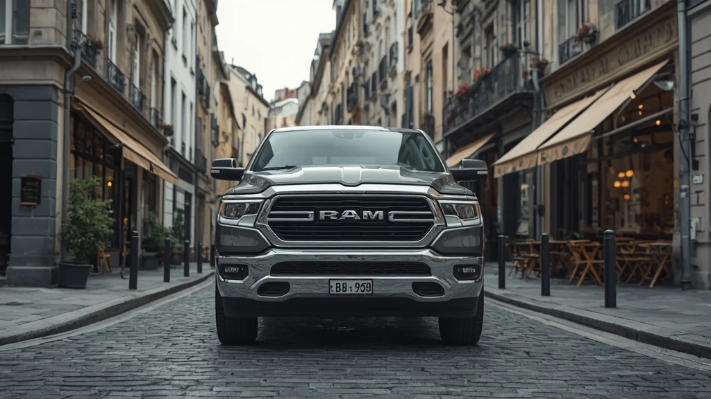 US pickup trucks Europe, EU automotive regulations, Ford F-150 EU, trade barriers, automotive safety standards, GM, RAM trucks 1