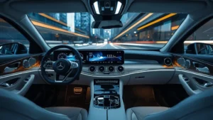 Mercedes C-Class Electric, luxury electric sedan, MBUX Hyperscreen, Mercedes EV 2026, electric car interior, BMW i3 competitor 1