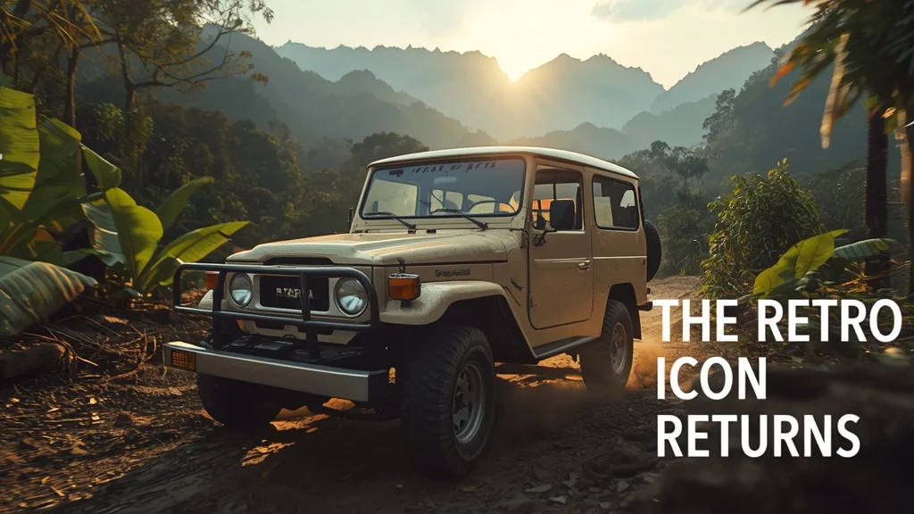 Toyota Land Cruiser FJ, retro SUV, compact off-road SUV, Toyota Land Cruiser FJ price, Land Cruiser FJ specs, Toyota Thailand, Toyota Vietnam 1