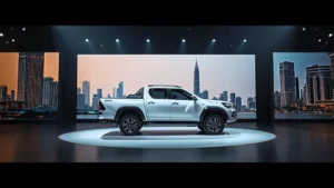 Toyota Hilux Travo-e, electric pickup, Bangkok Motorshow 2026, electric Toyota, 300 km range, lithium-ion battery, electric trucks Thailand 1
