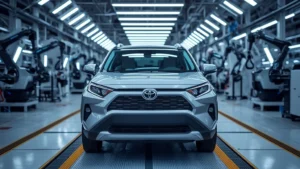 Toyota global production, Toyota RAV4 2026, RAV4 Hybrid, Toyota electrification, automotive industry trends, Toyota sales report 1
