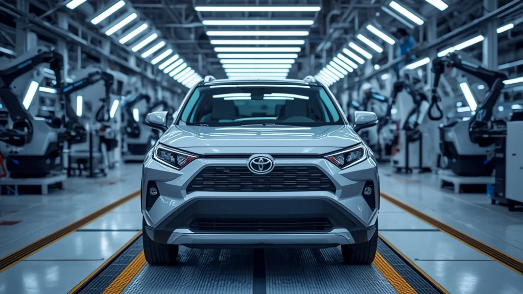 Toyota global production, Toyota RAV4 2026, RAV4 Hybrid, Toyota electrification, automotive industry trends, Toyota sales report 1