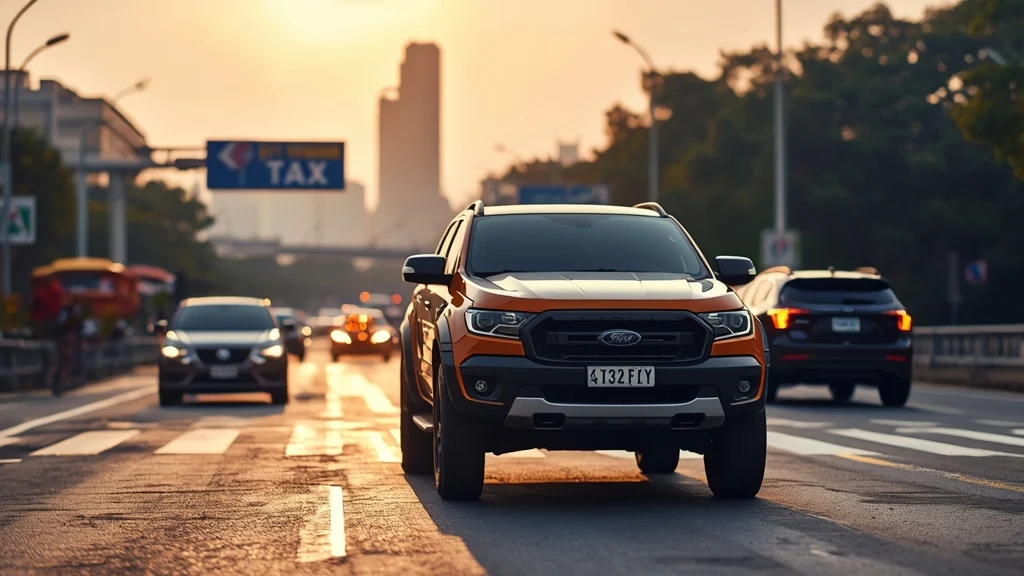 Vietnam pickup truck taxes, pickup truck pricing Vietnam, Ford Ranger Vietnam, Toyota Hilux tax, vehicle registration fees Vietnam, special consumption tax, automotive regulation Vietnam 1