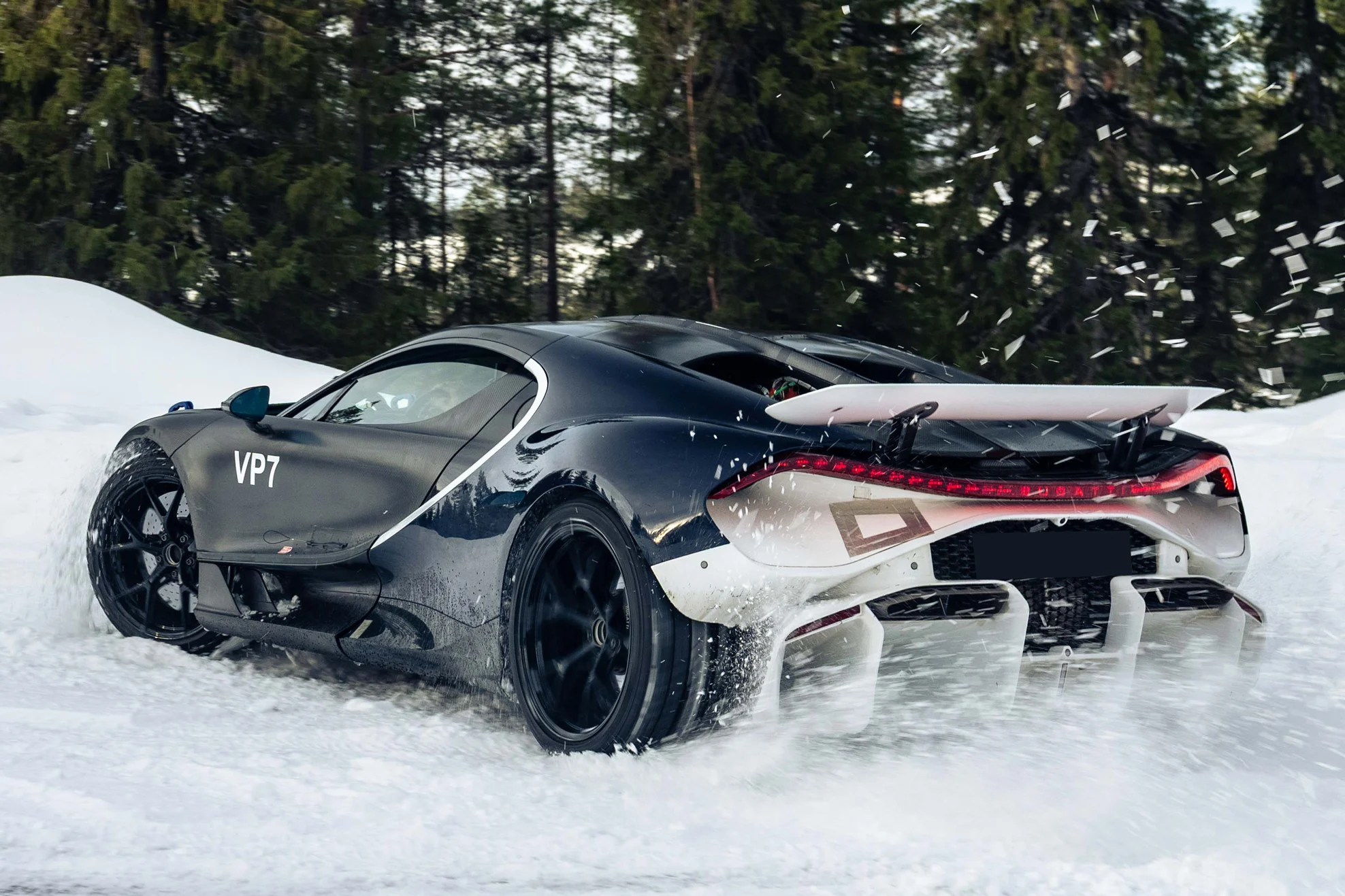 Bugatti Tourbillon, Bugatti winter testing, V16 hypercar, luxury hypercars, Bugatti Tourbillon price, Mate Rimac, high-performance cars 5