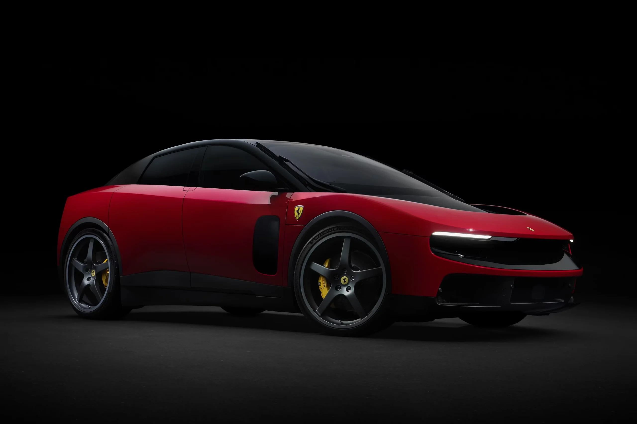 Ferrari Luce, electric supercar, high-performance EV, luxury electric vehicle, 1,050 horsepower, 530 km range, Ferrari electric car 2
