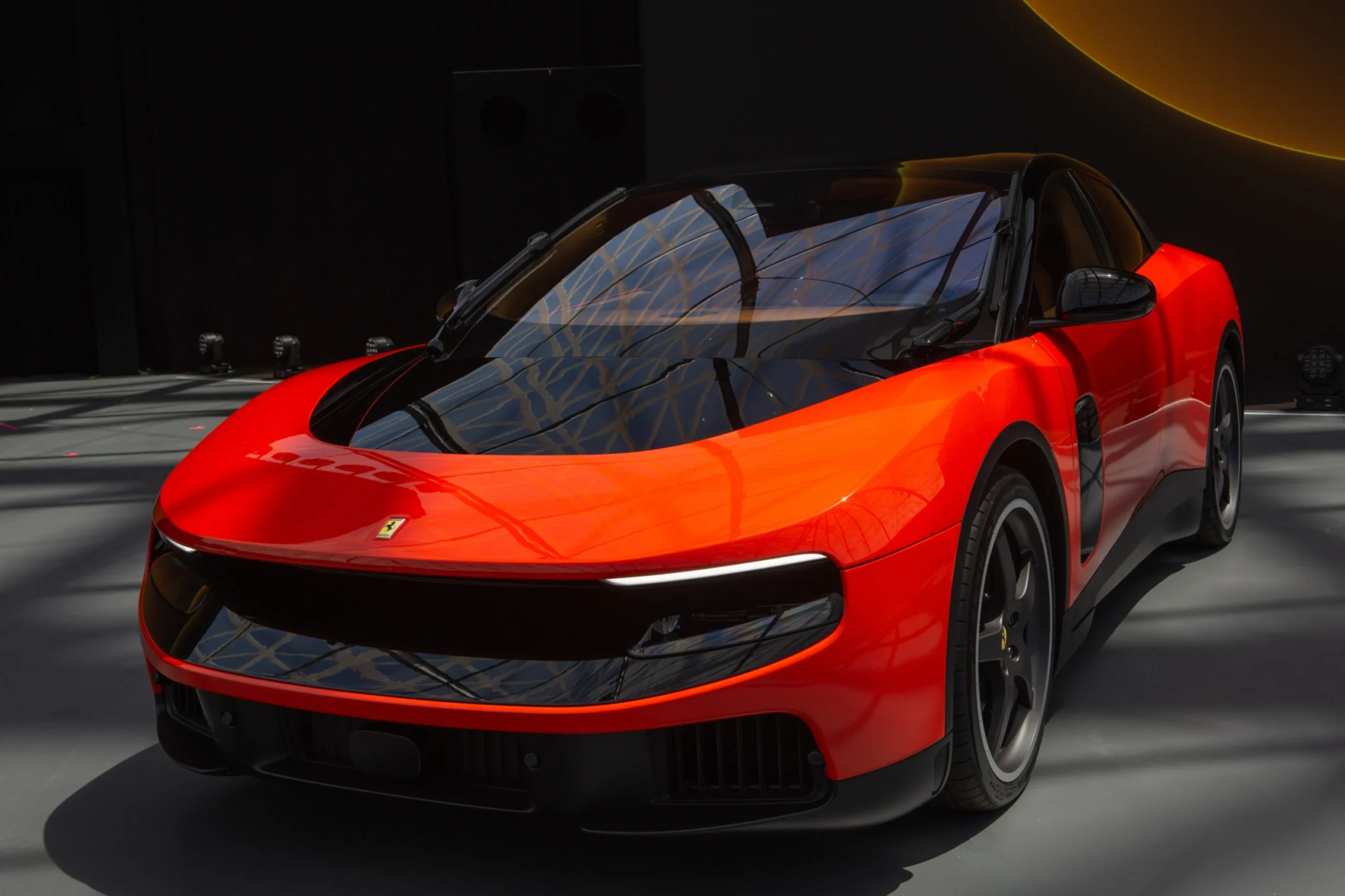 Ferrari Luce, electric supercar, luxury EV, Ferrari stock, EV design controversy, automotive market, electric Ferrari, high‑performance EV 2
