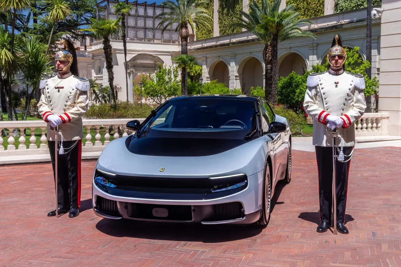 Ferrari Luce, electric supercar, luxury EV, Ferrari stock, EV design controversy, automotive market, electric Ferrari, high‑performance EV 6