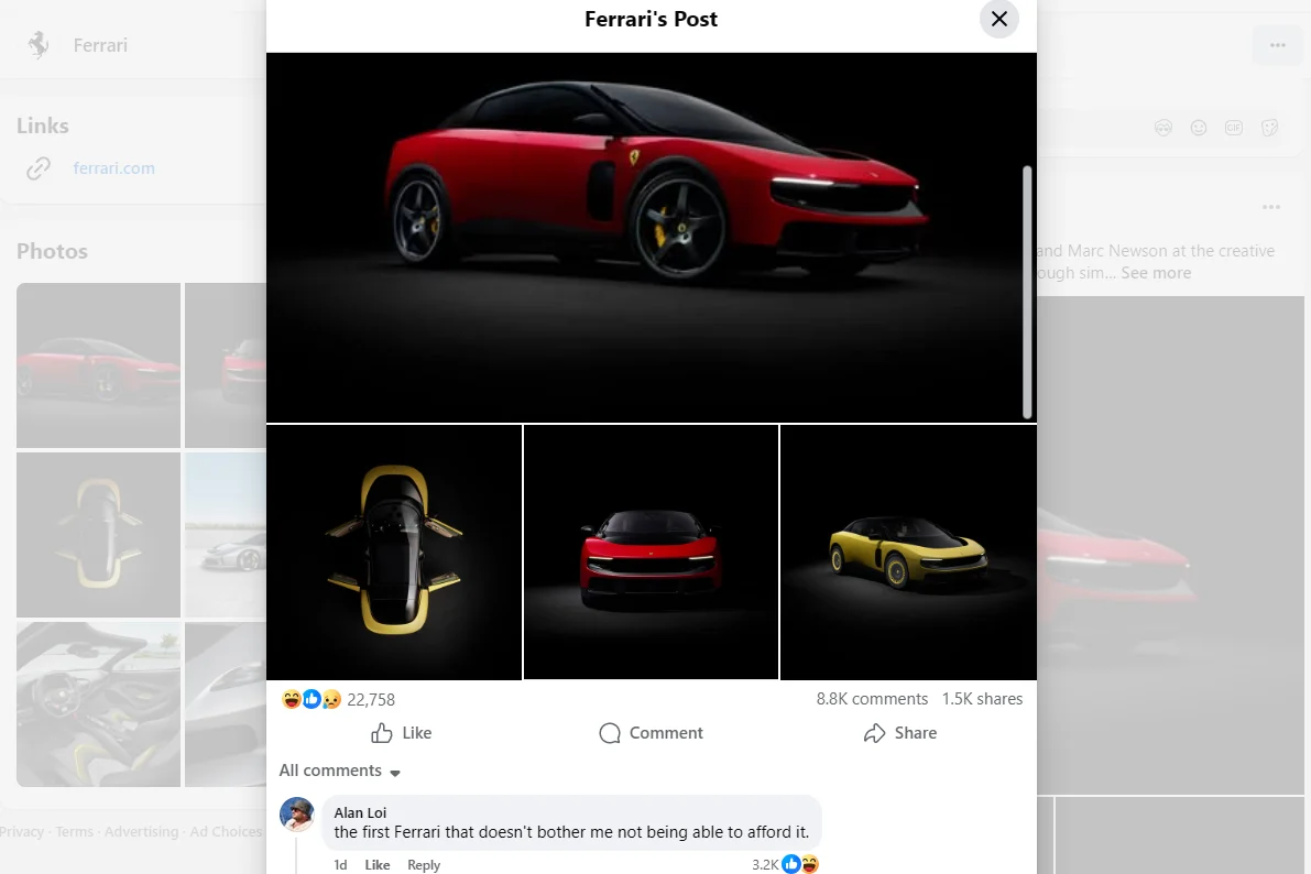 Ferrari Luce, electric supercar, luxury EV, Ferrari stock, EV design controversy, automotive market, electric Ferrari, high‑performance EV 4