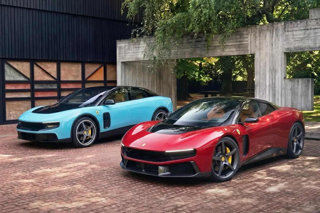 Ferrari Luce, electric supercar, car redesign, automotive concept, electric Ferrari, supercar makeover, EV redesign, Ferrari concept car 2