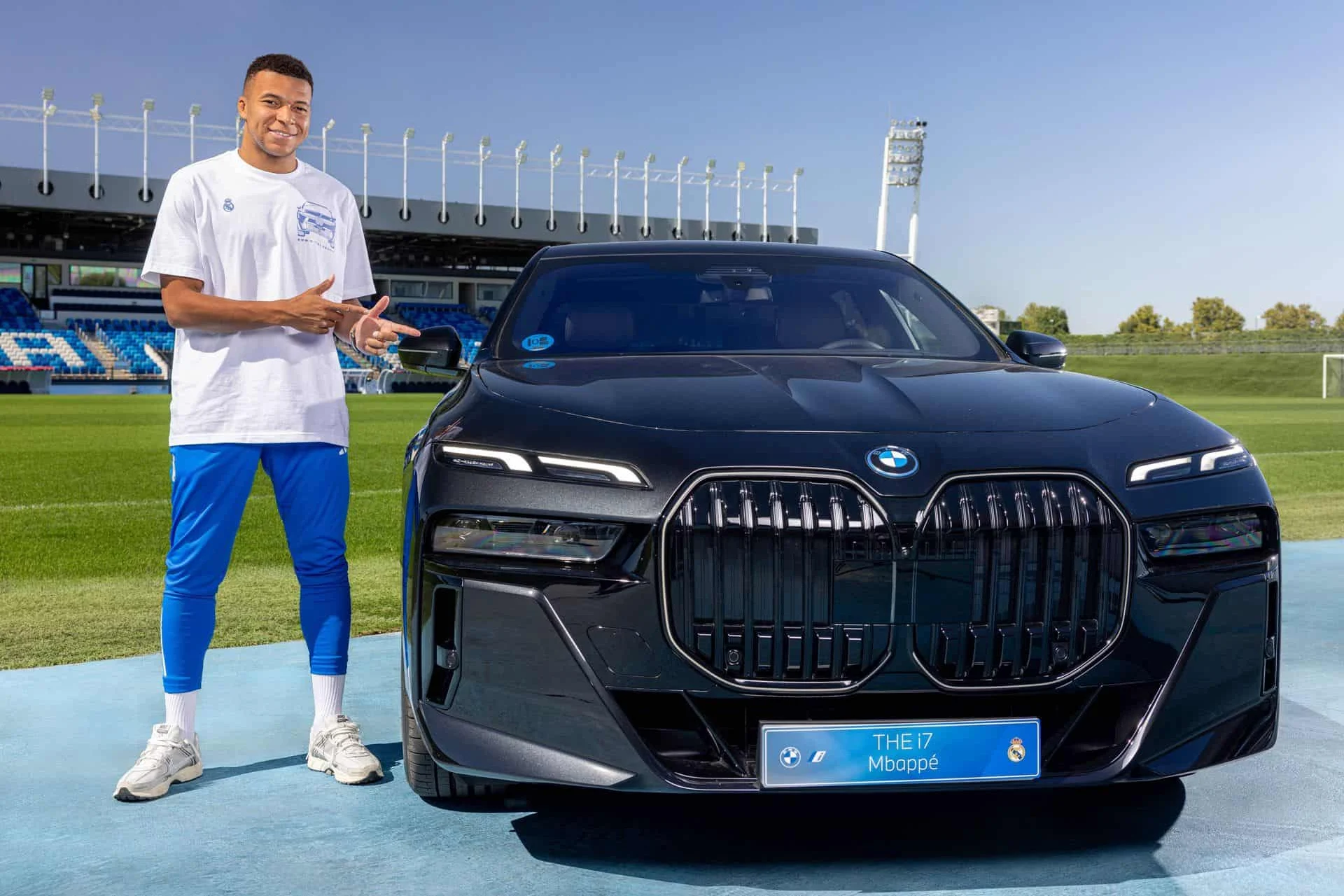 Kylian Mbappe, BMW iX3, Real Madrid, luxury electric SUV, BMW Neue Klasse, Mbappe first car 2