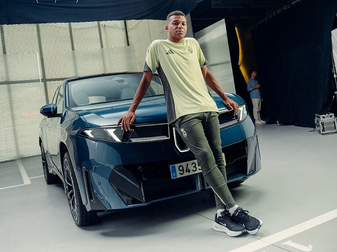 Kylian Mbappe, BMW iX3, Real Madrid, luxury electric SUV, BMW Neue Klasse, Mbappe first car 3