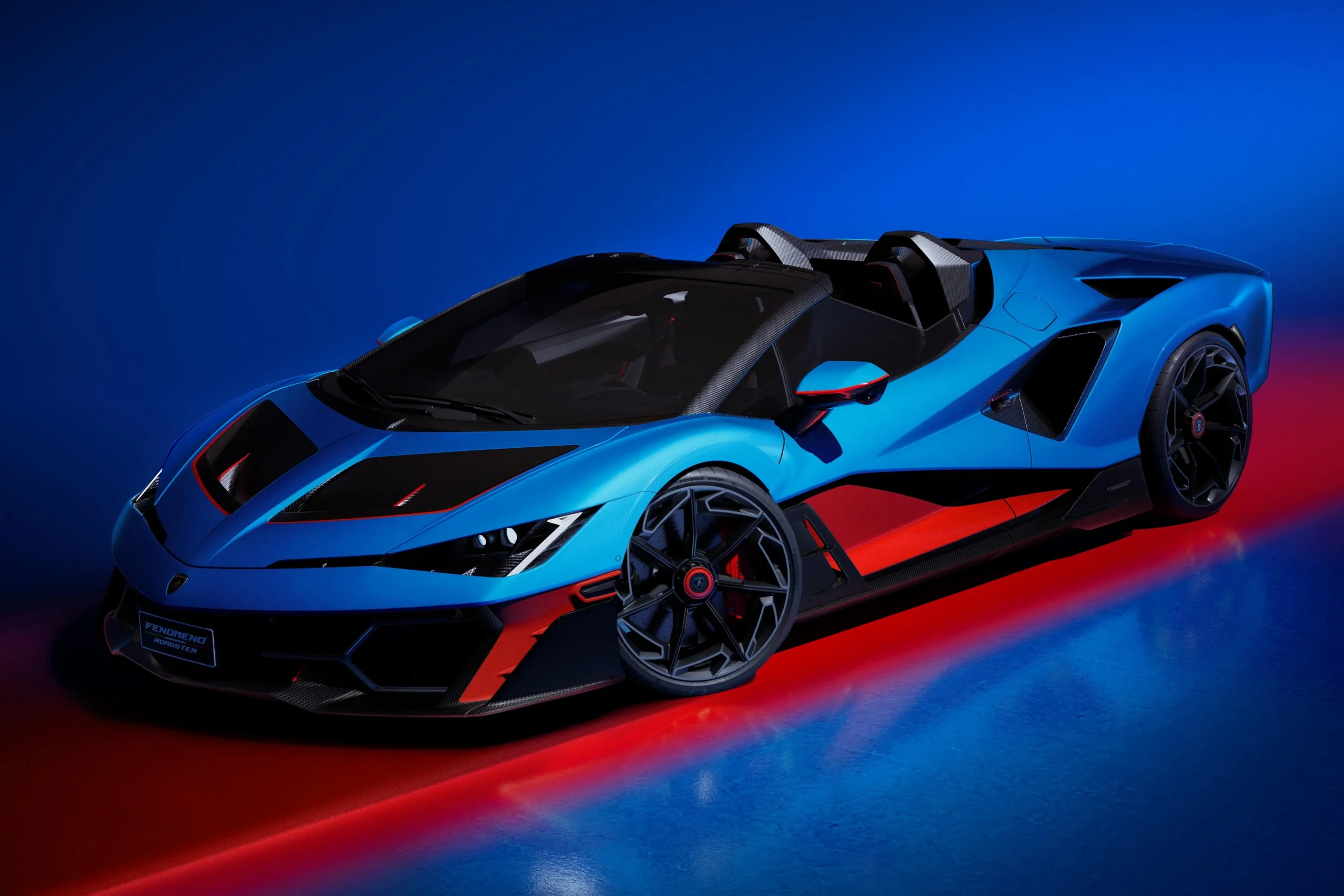 Lamborghini Fenomeno Roadster, most powerful Lamborghini, V12 hybrid supercar, Few Off series, luxury hypercar, Lamborghini Revuelto platform 2