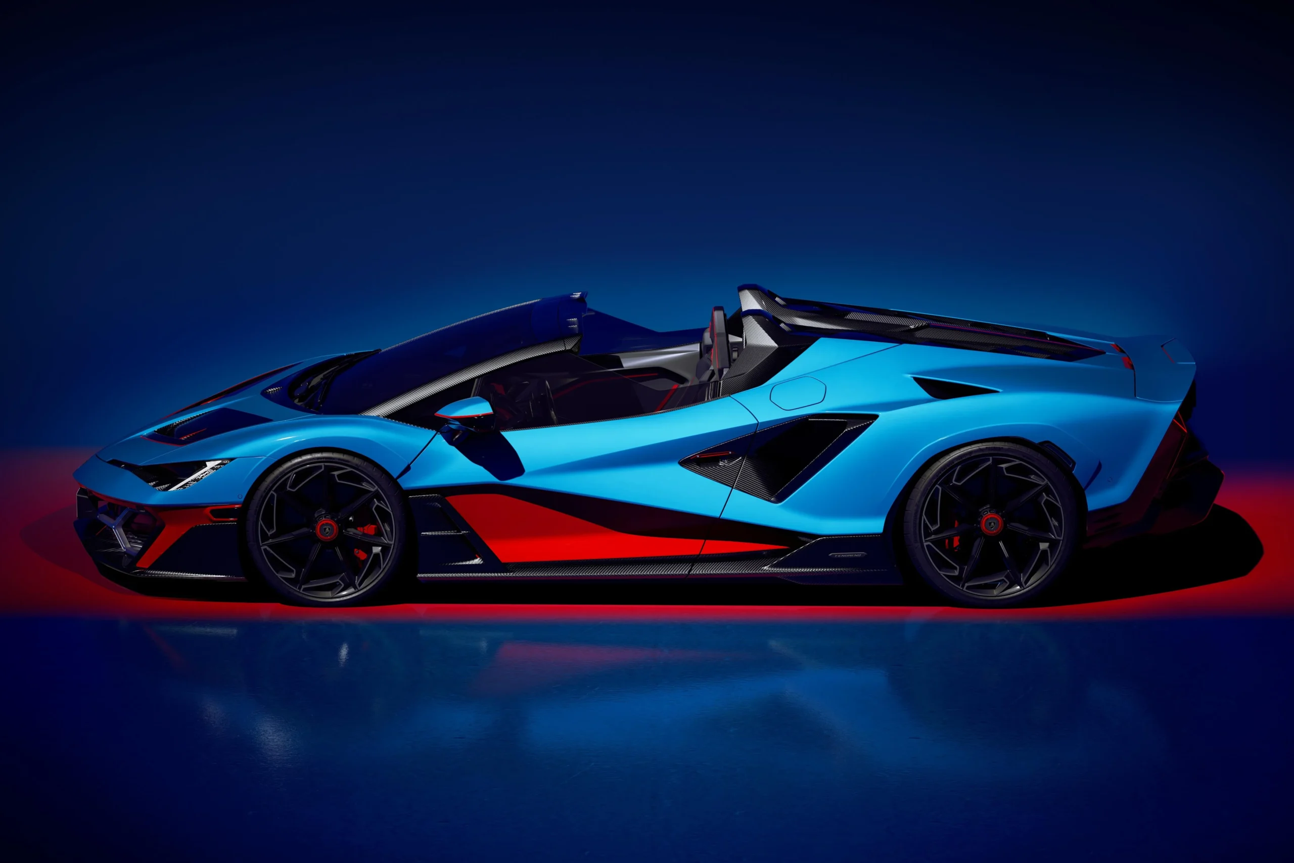 Lamborghini Fenomeno Roadster, most powerful Lamborghini, V12 hybrid supercar, Few Off series, luxury hypercar, Lamborghini Revuelto platform 3