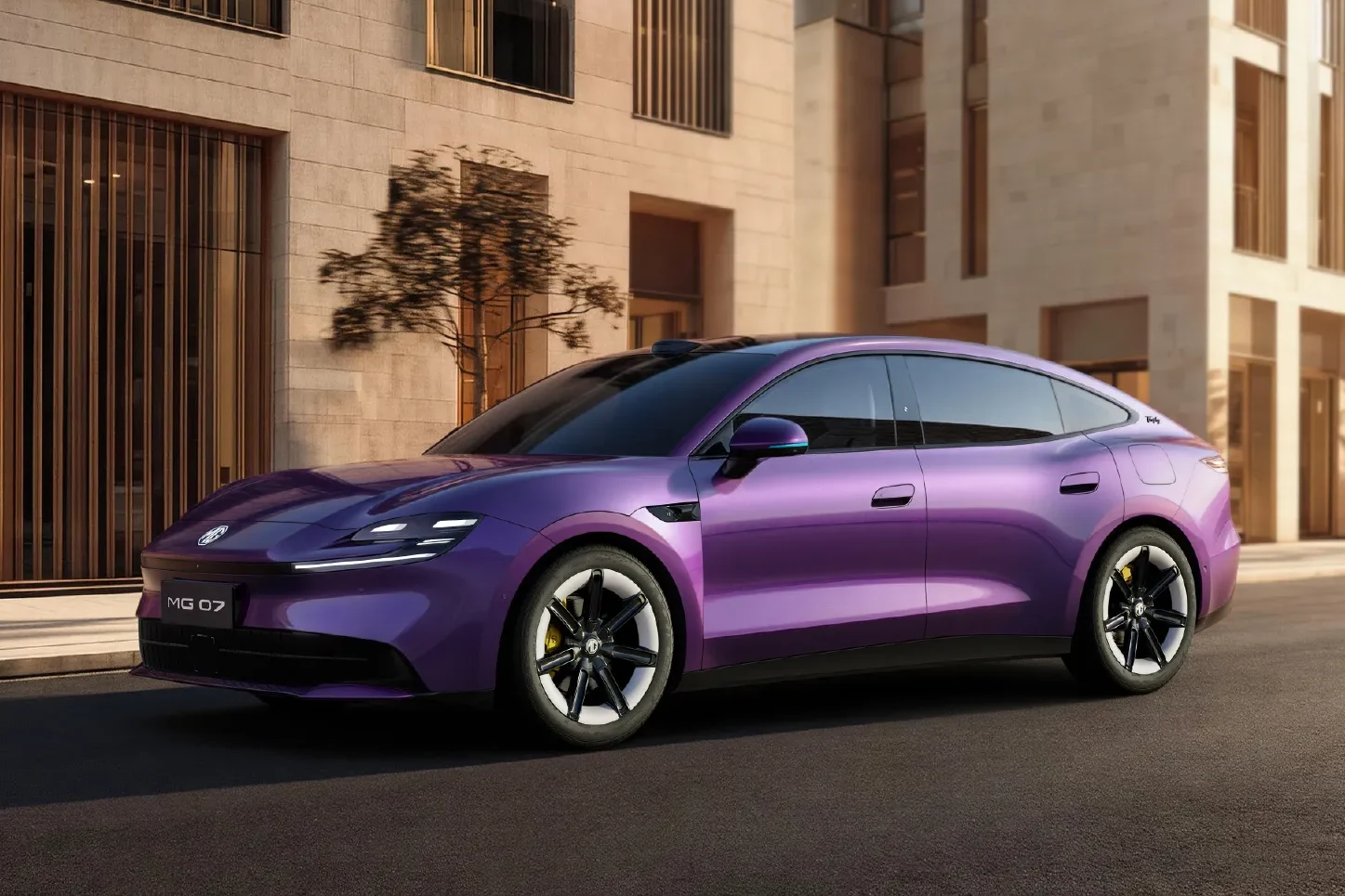 MG 07, affordable electric sedan, Porsche-inspired car, MG 07 price, NEV, SAIC Motor, autonomous driving, budget luxury car 2