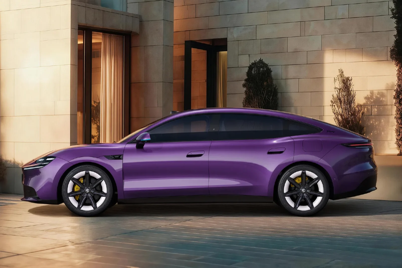 MG 07, affordable electric sedan, Porsche-inspired car, MG 07 price, NEV, SAIC Motor, autonomous driving, budget luxury car 3