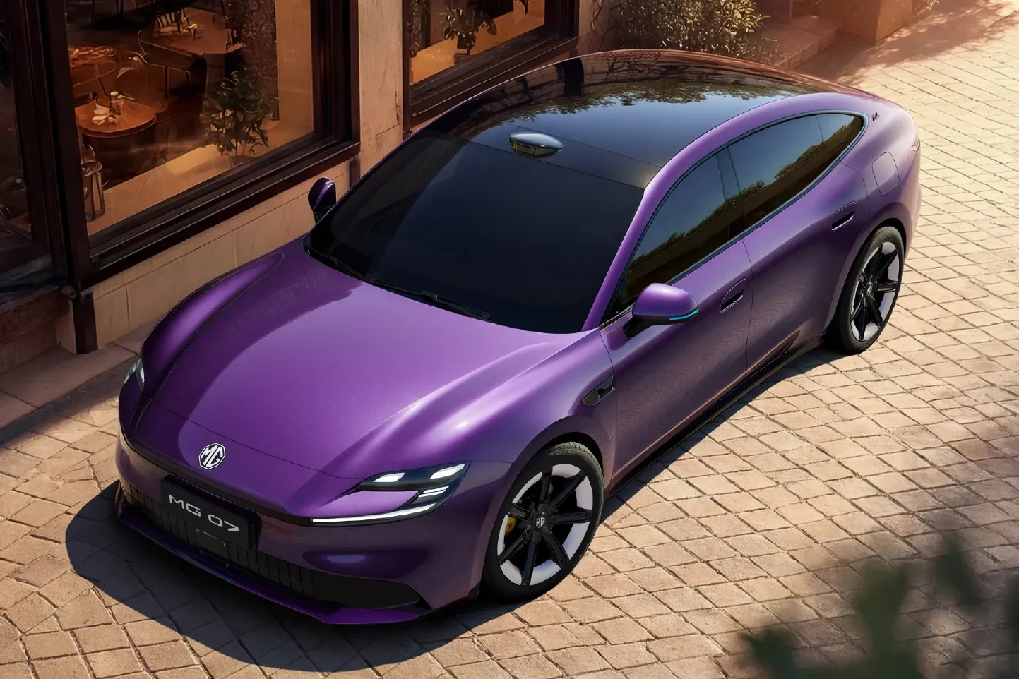MG 07, affordable electric sedan, Porsche-inspired car, MG 07 price, NEV, SAIC Motor, autonomous driving, budget luxury car 7