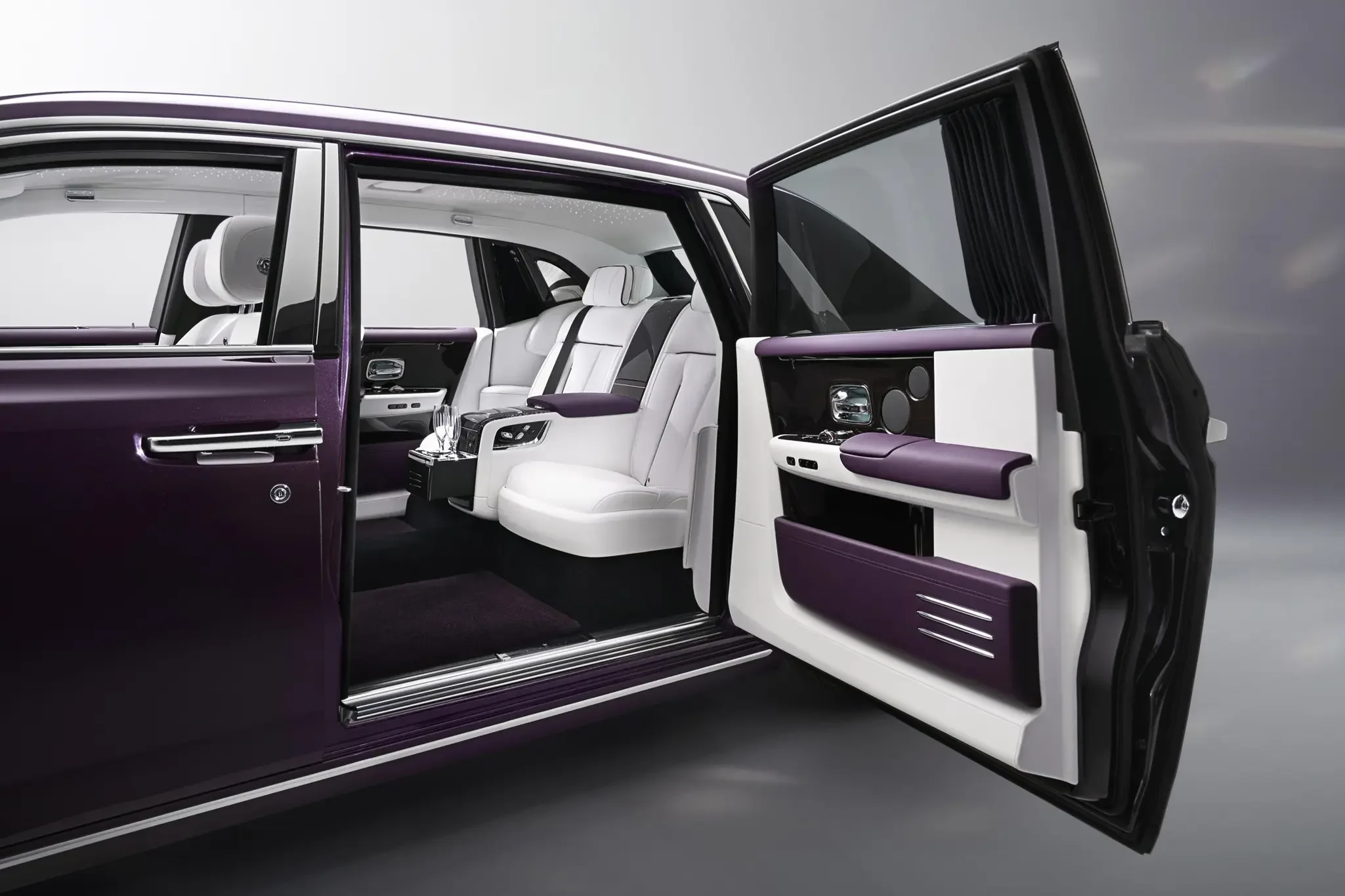 suicide doors, rear-hinged doors, coach doors, luxury cars, automotive safety, Rolls-Royce, Ferrari, car design trends 2