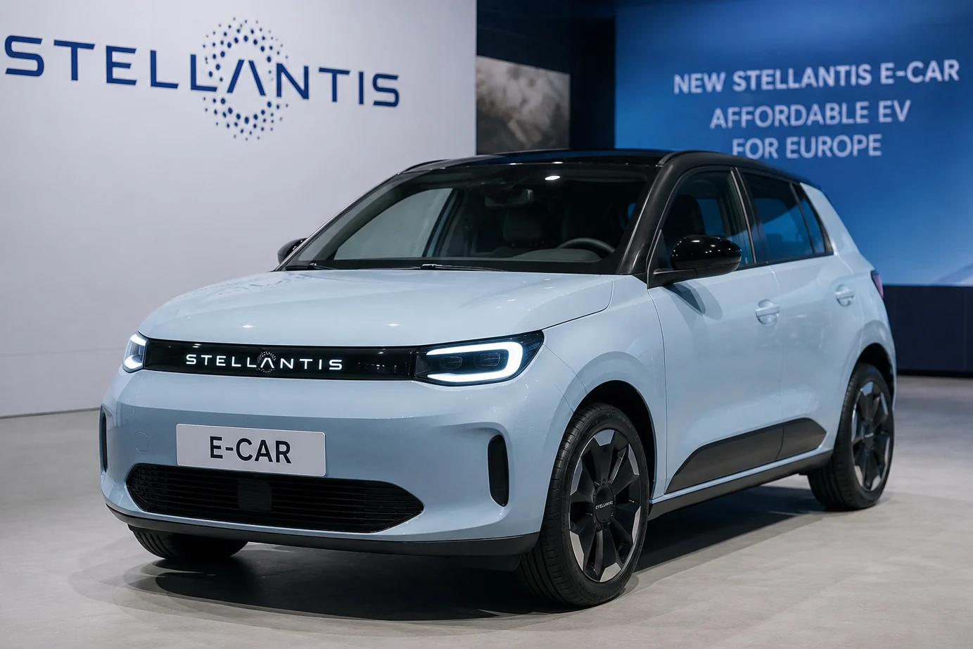 affordable electric car, Europe EV market, Stellantis EV, sub‑$20k electric vehicle, small city car, electric mobility Europe, low‑cost EV, automotive industry Europe 2