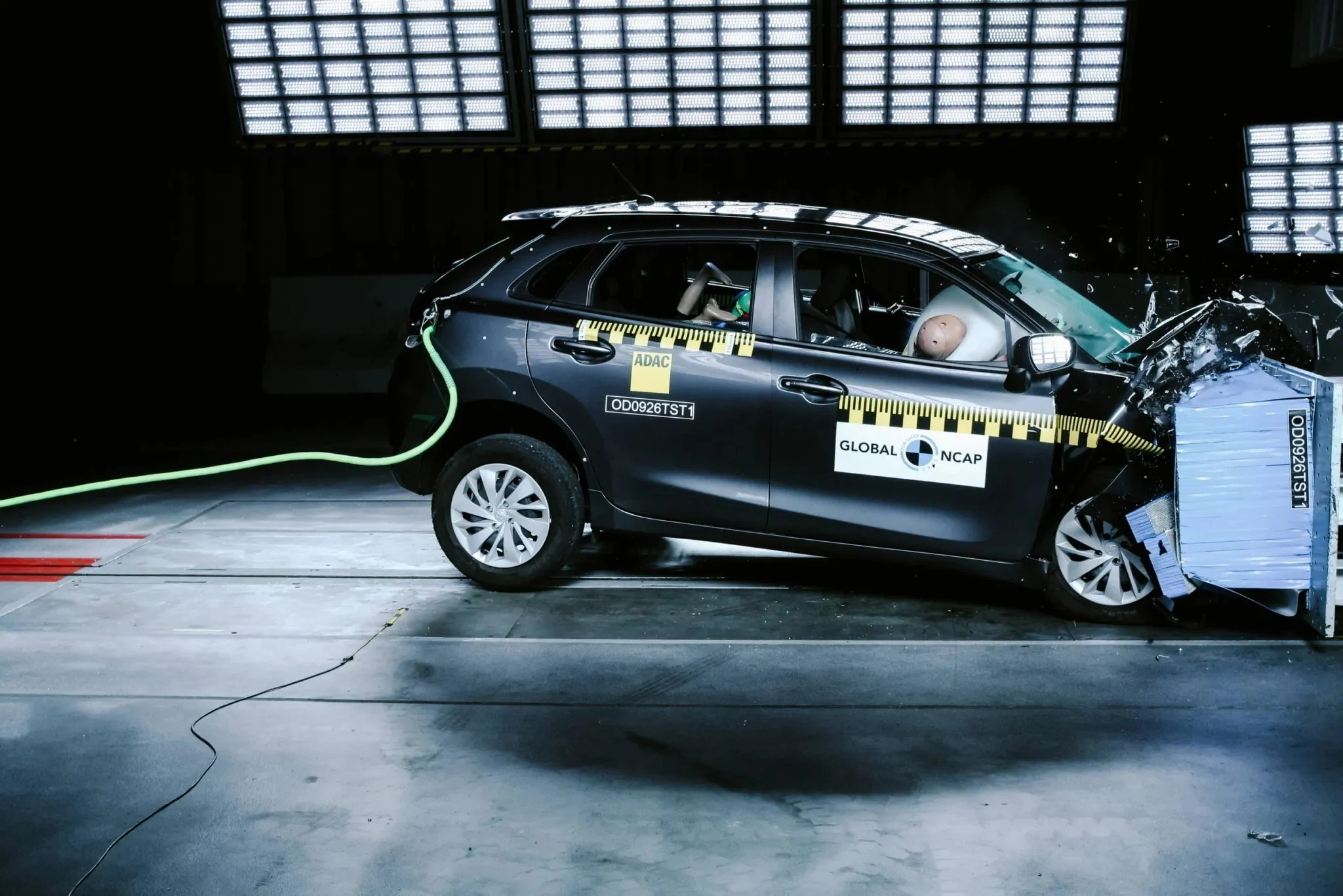 Toyota Starlet, Global NCAP, safety rating, adult occupant protection, rebadged Suzuki, car safety test, 0 star rating 2