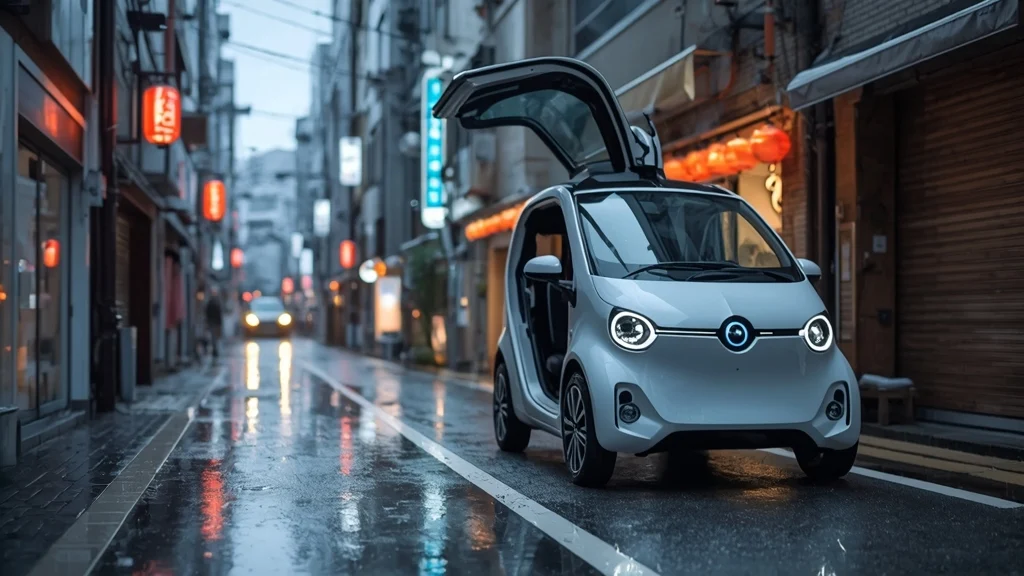 BYD, Racco, kei car, electric vehicle Japan, Hirohide Tagawa, Nissan kei car, micro EV, Japanese auto market 1