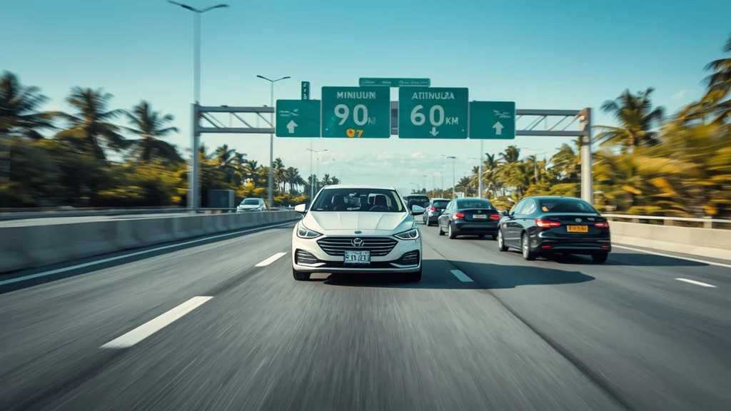 highway lane speed limit, 60 km/h left lane, Vietnamese traffic law, highway driving safety, lane discipline, speed minimum highway, traffic violation Vietnam 1