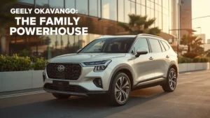 Geely Okavango, 7-seater SUV, Geely Vietnam, affordable family SUV, Geely Haoyue L, new car launch Vietnam 1