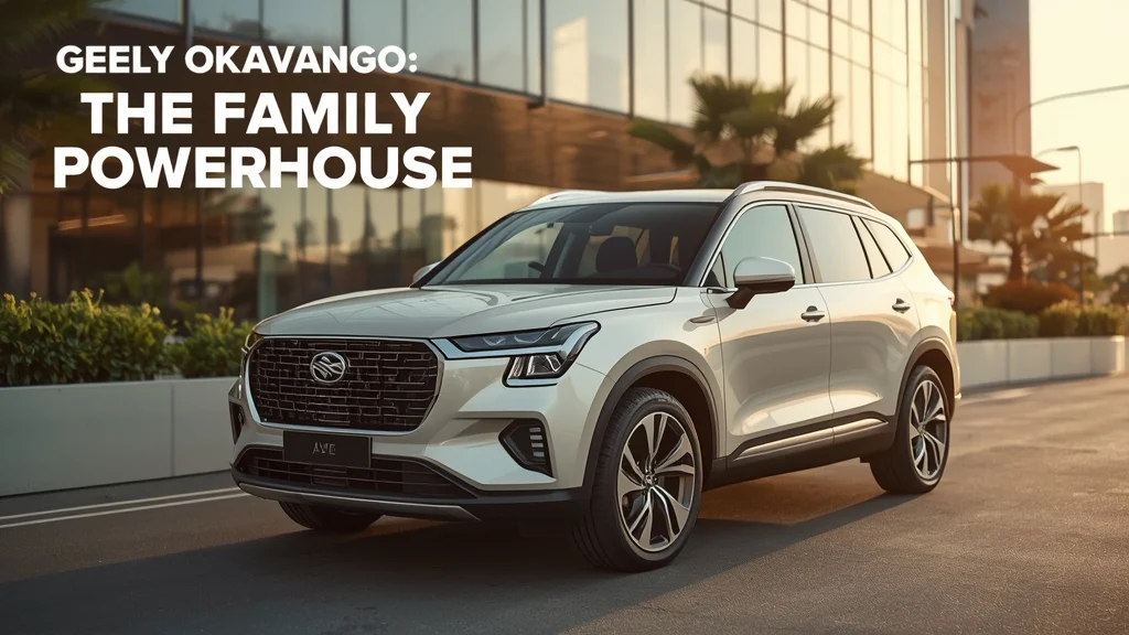 Geely Okavango, 7-seater SUV, Geely Vietnam, affordable family SUV, Geely Haoyue L, new car launch Vietnam 1