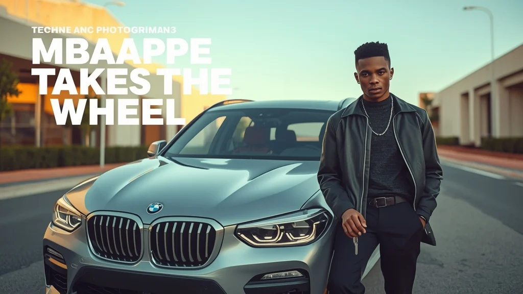 Kylian Mbappe, BMW iX3, Real Madrid, luxury electric SUV, BMW Neue Klasse, Mbappe first car 1