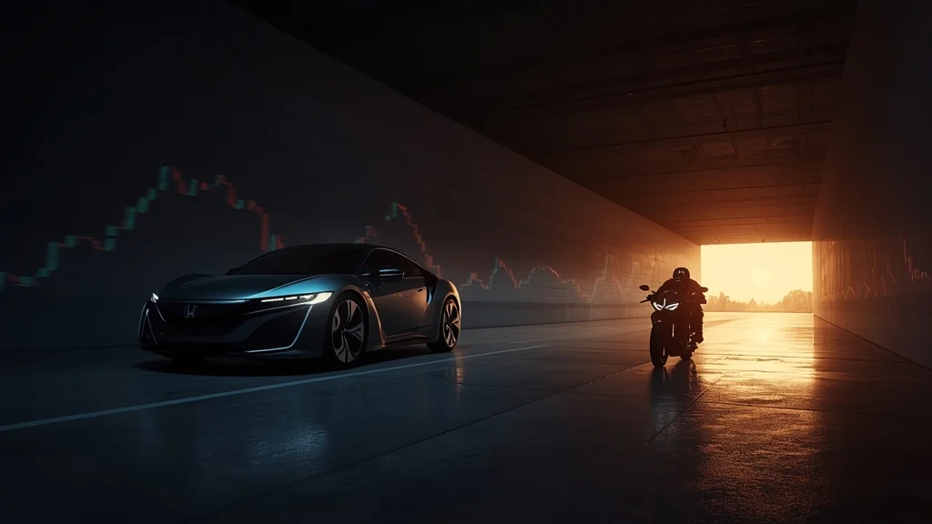 Honda EV strategy, Honda financial loss, Honda electric vehicles, automotive industry trends, Honda motorcycle profits, Honda Canada EV project 1