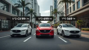 Mazda price strategy, Vietnam car market, Mazda CX-5 price, Mazda CX-8 Vietnam, Mazda3 pricing, SUV pricing Vietnam, automotive pricing strategy 1