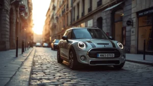MINI mini car, compact car, Rocketman concept, electric city car, MINI concept car, small car development, urban EV, automotive design 1