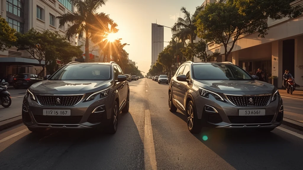 Peugeot 3008 price, Peugeot 5008 price, new Peugeot SUV, 2024 Peugeot 3008, 2024 Peugeot 5008, Thaco Peugeot Vietnam, luxury crossover, SUV pricing Vietnam 1