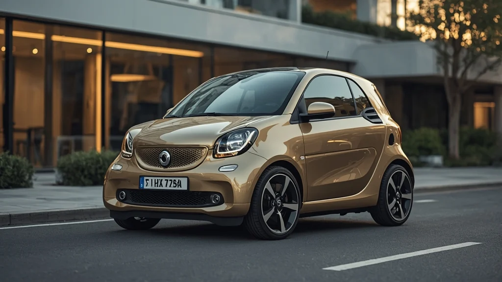 Smart Concept #2, luxury mini EV, Geely electric platform, Smart Fortwo successor, urban electric car, Mercedes-Benz design, compact EV range 1