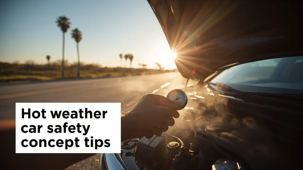 hot weather car safety, tire pressure heat, engine overheating prevention, summer driving tips, prevent car fire, vehicle maintenance heat, safe driving in heat 1