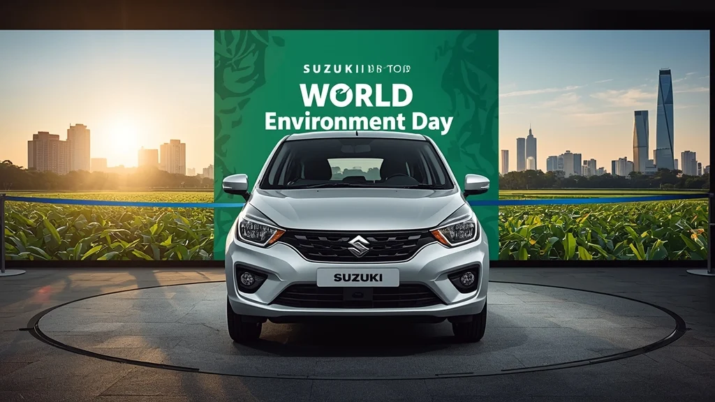 Suzuki E100, flex-fuel car India, Maruti Suzuki ethanol vehicle, E100 fuel stations, green automotive India, alternative fuel cars, World Environment Day launch 1