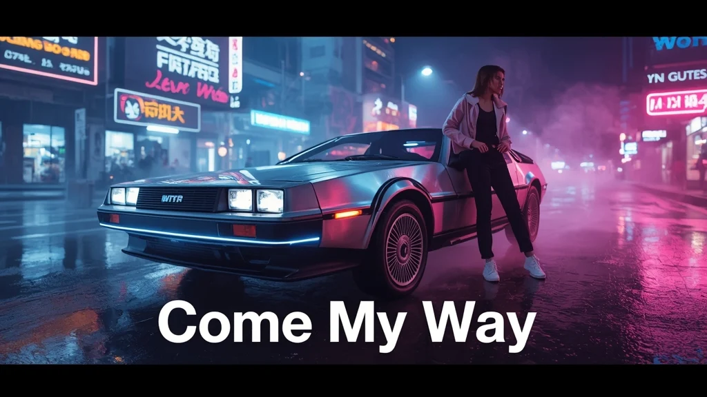 DeLorean DMC-12, Sơn Tùng M-TP, Come My Way music video, Back to the Future car, gull-wing doors, classic sports car, vintage automobiles 1