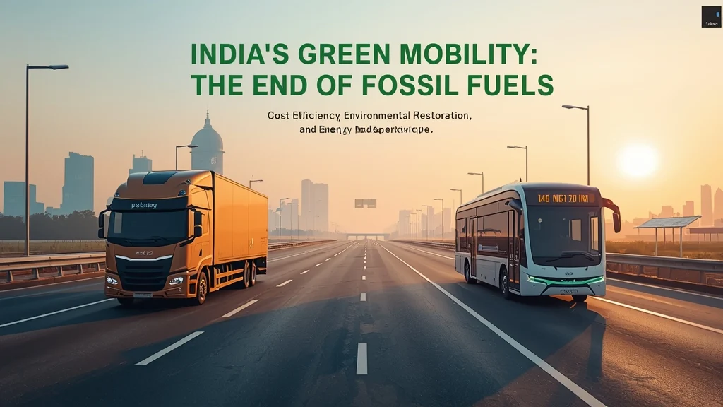 India green mobility, Nitin Gadkari, electric vehicles India, hydrogen fuel cells, biofuels, sustainable transport, Adani hydrogen project 1