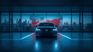Toyota sales, global car sales, automotive market 2026, China car market, Middle East auto sales, US auto industry, Lexus sales 1