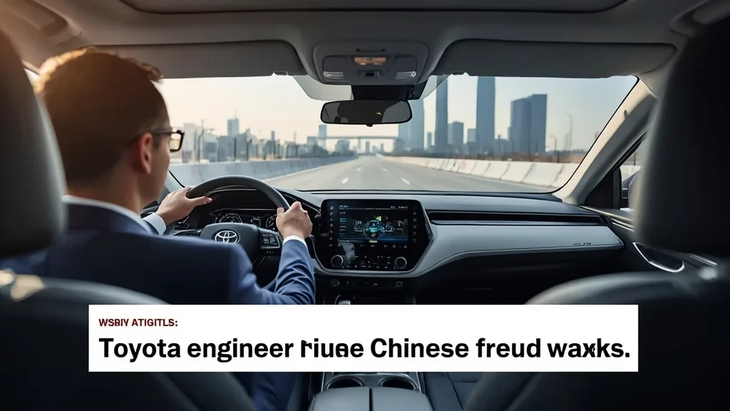 Chinese car technology, BYD, Toyota engineer, autonomous driving, automotive software, electric vehicles, Japanese automakers, vehicle safety 1