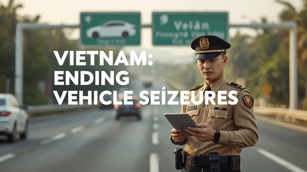 Vietnam traffic laws, vehicle impoundment, Ministry of Public Security, driving fines Vietnam, Decree 168/2024, road safety regulations 1