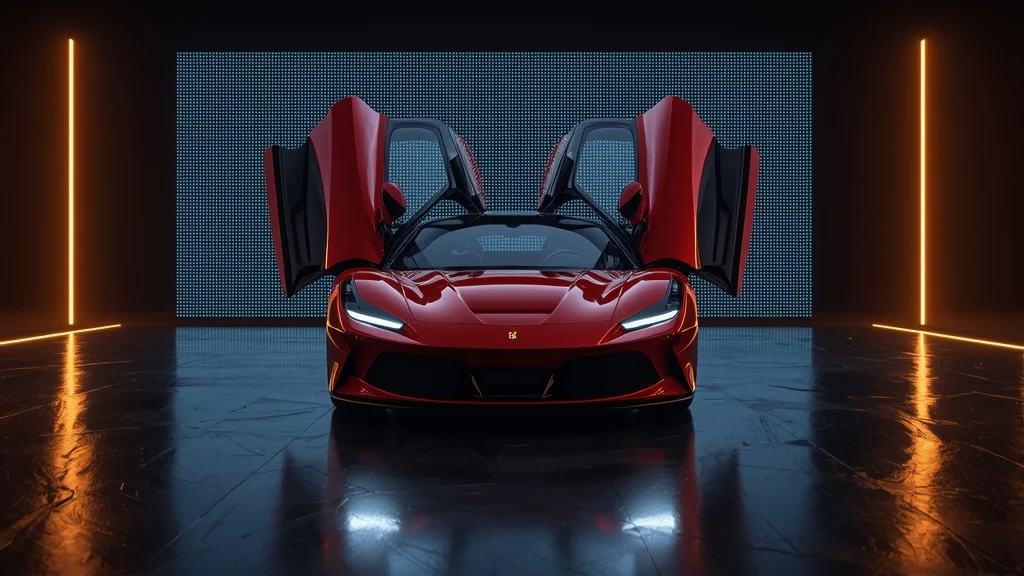 Ferrari Luce, electric supercar, car redesign, automotive concept, electric Ferrari, supercar makeover, EV redesign, Ferrari concept car 1