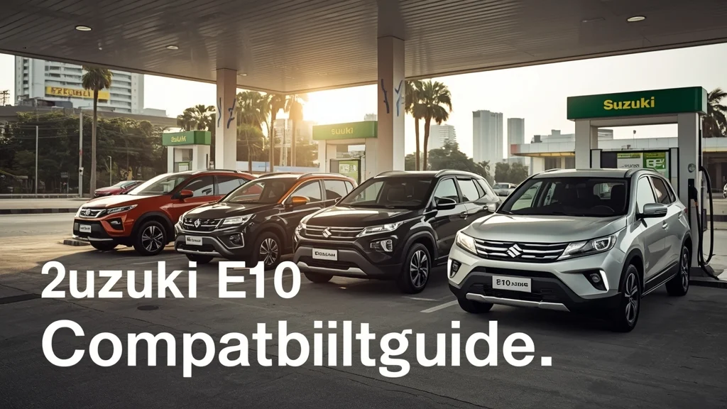 Suzuki E10, E10 fuel compatibility, Suzuki cars E10, Suzuki motorcycles E10, biofuel E10, fuel compatibility guide, Vietnam Suzuki 1