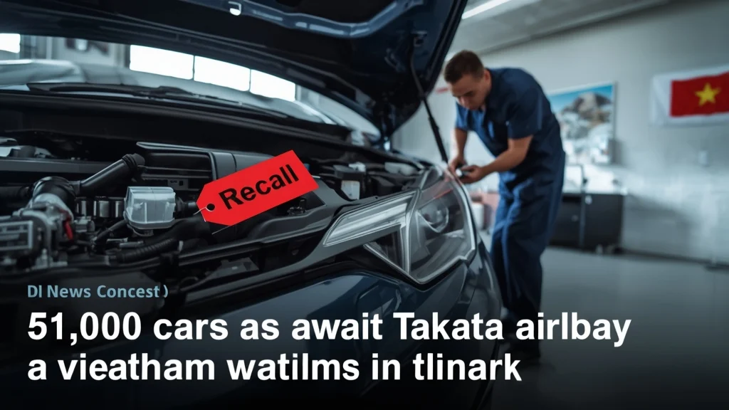Takata airbag recall, Vietnam car safety, airbag replacement, vehicle recall Vietnam, Takata defect, automotive safety, car recall news 1