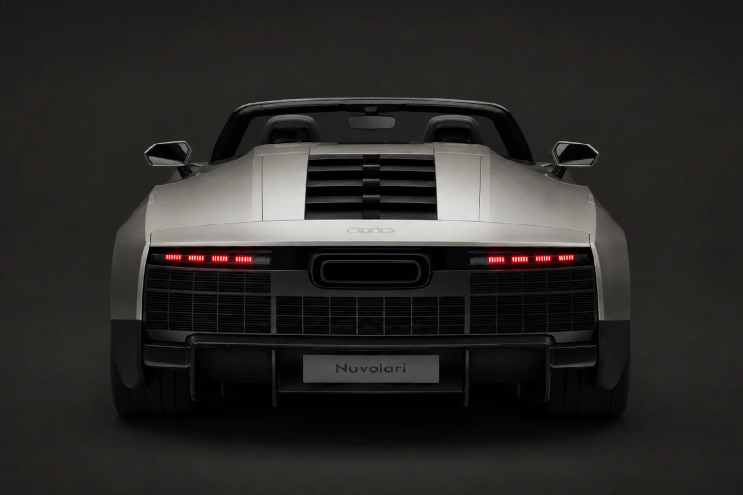 Audi Nuvolari, Audi Spyder, limited edition supercar, hybrid supercar, Audi R8 successor, high-performance convertible, electric V8 hybrid, exclusive car release 5