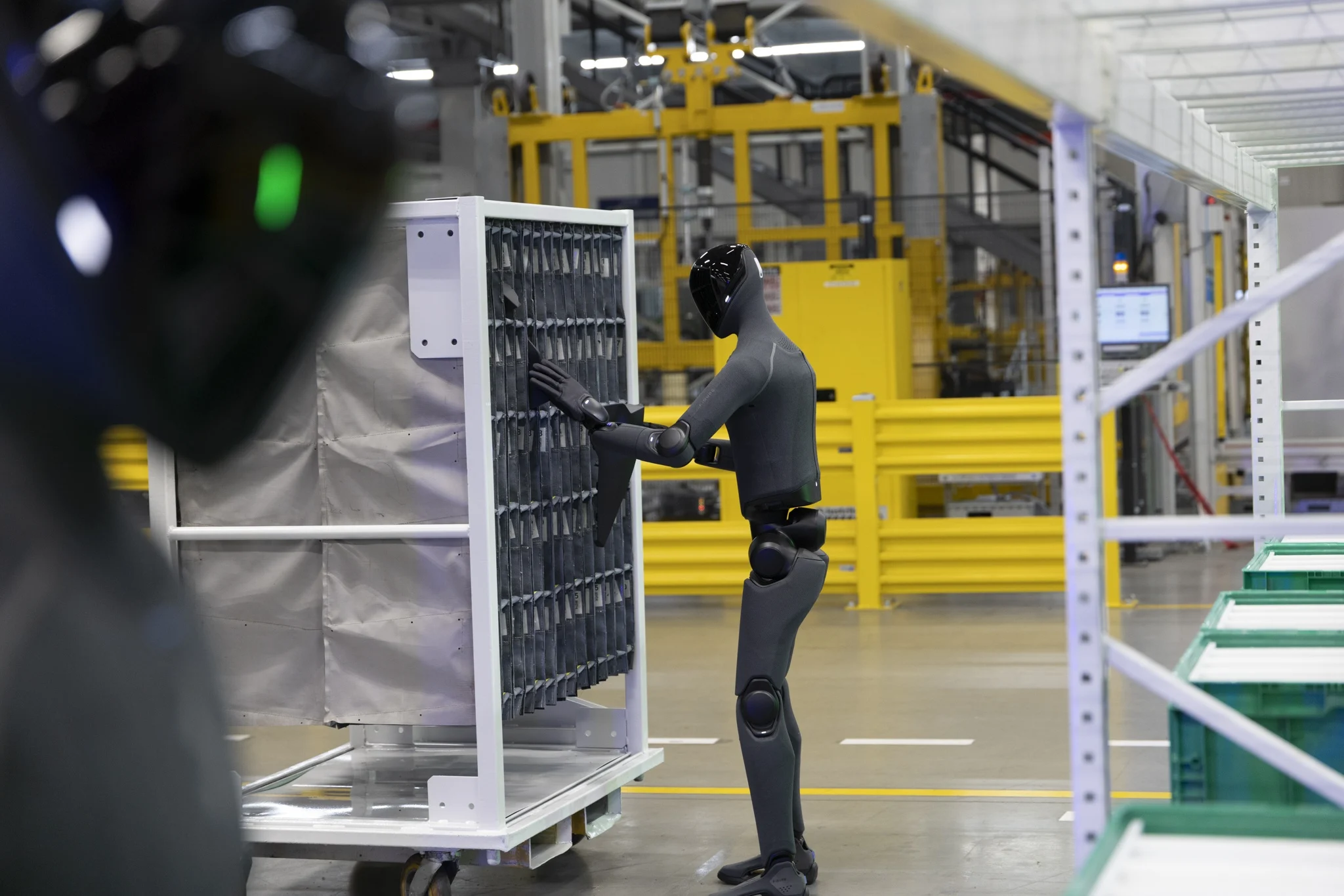 BMW humanoid robot, Figure 03 robot, BMW factory automation, AI robotics, Spartanburg plant, manufacturing robotics, logistics automation, iFACTORY 7