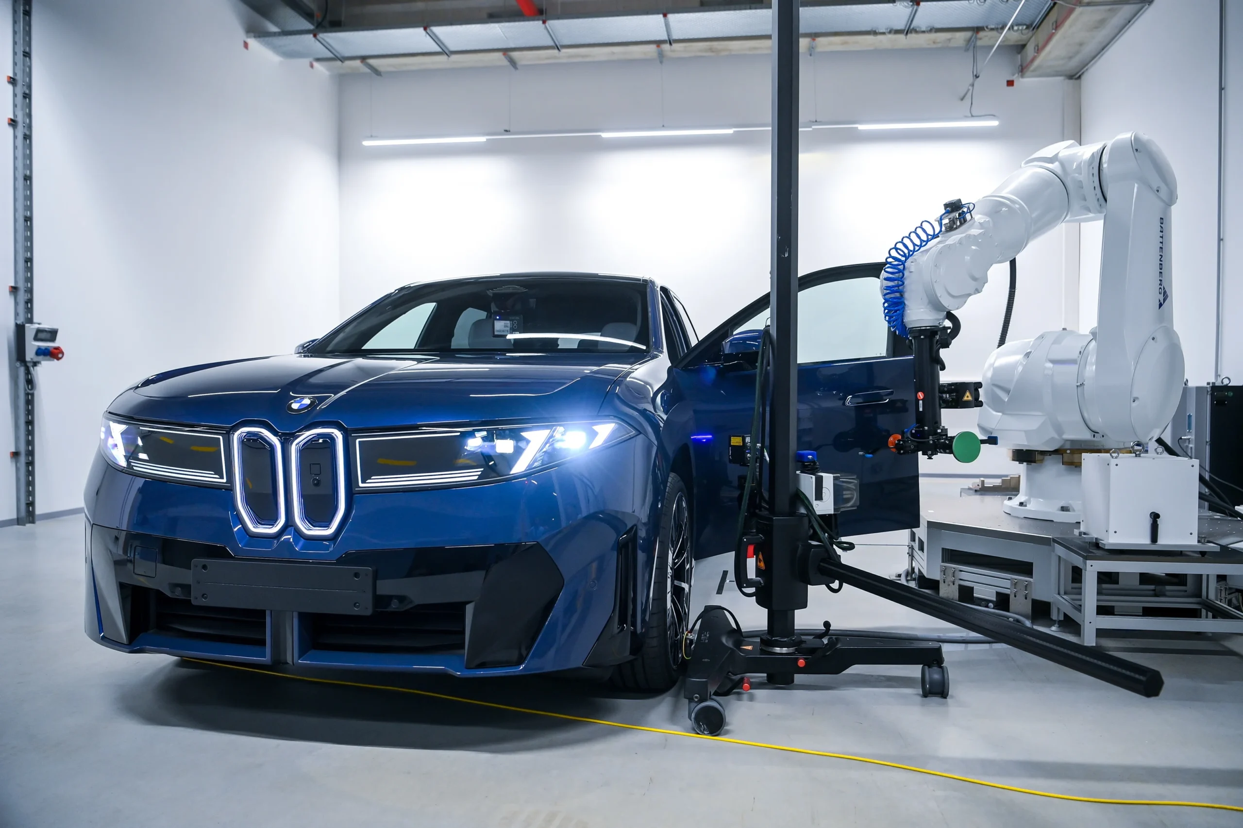 BMW iX3, electric SUV, BMW recall, charging issue, airbag fault, safety incident 5